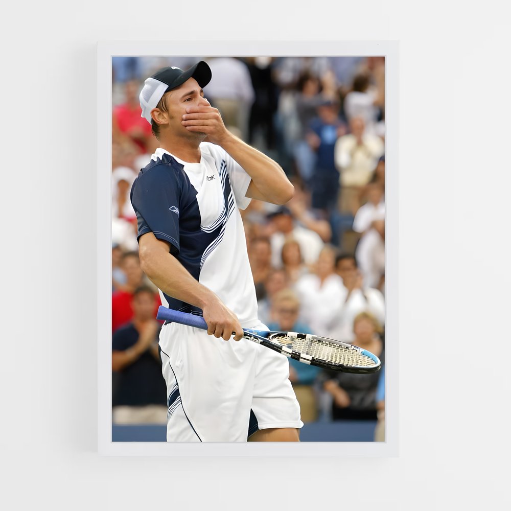 Poster Andy roddick – affiche Tennis (vue 3)